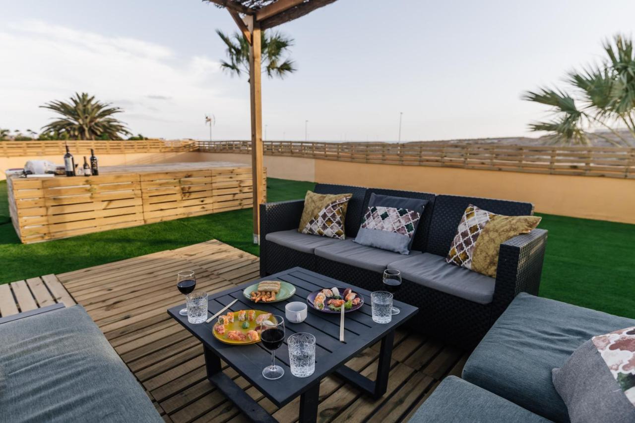 Hostel Los Amigos Yoga & Wellness La Mareta Luaran gambar