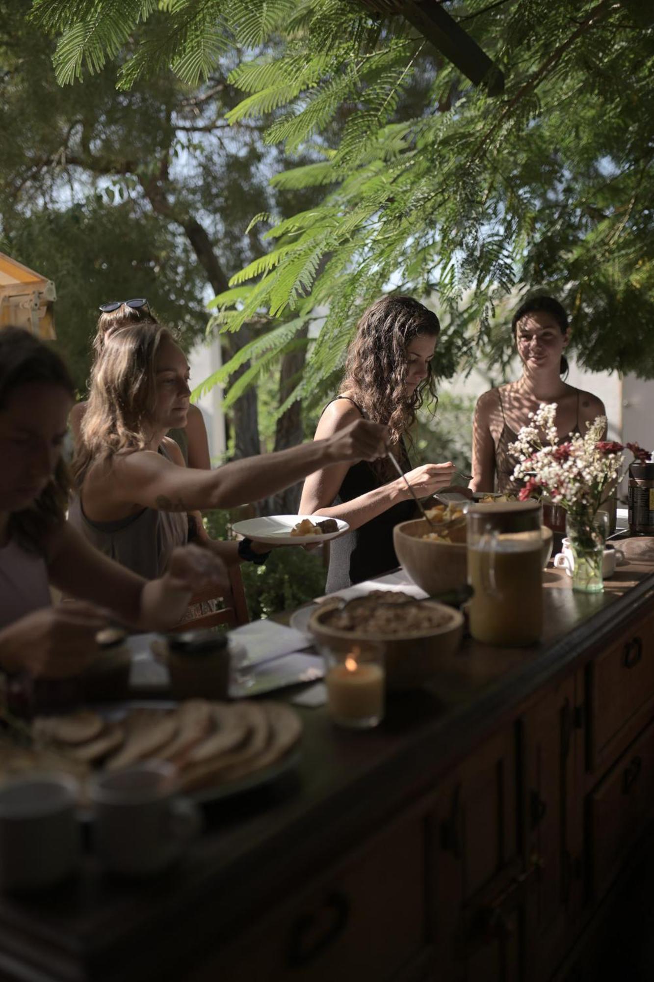 Hostel Los Amigos Yoga & Wellness La Mareta Luaran gambar